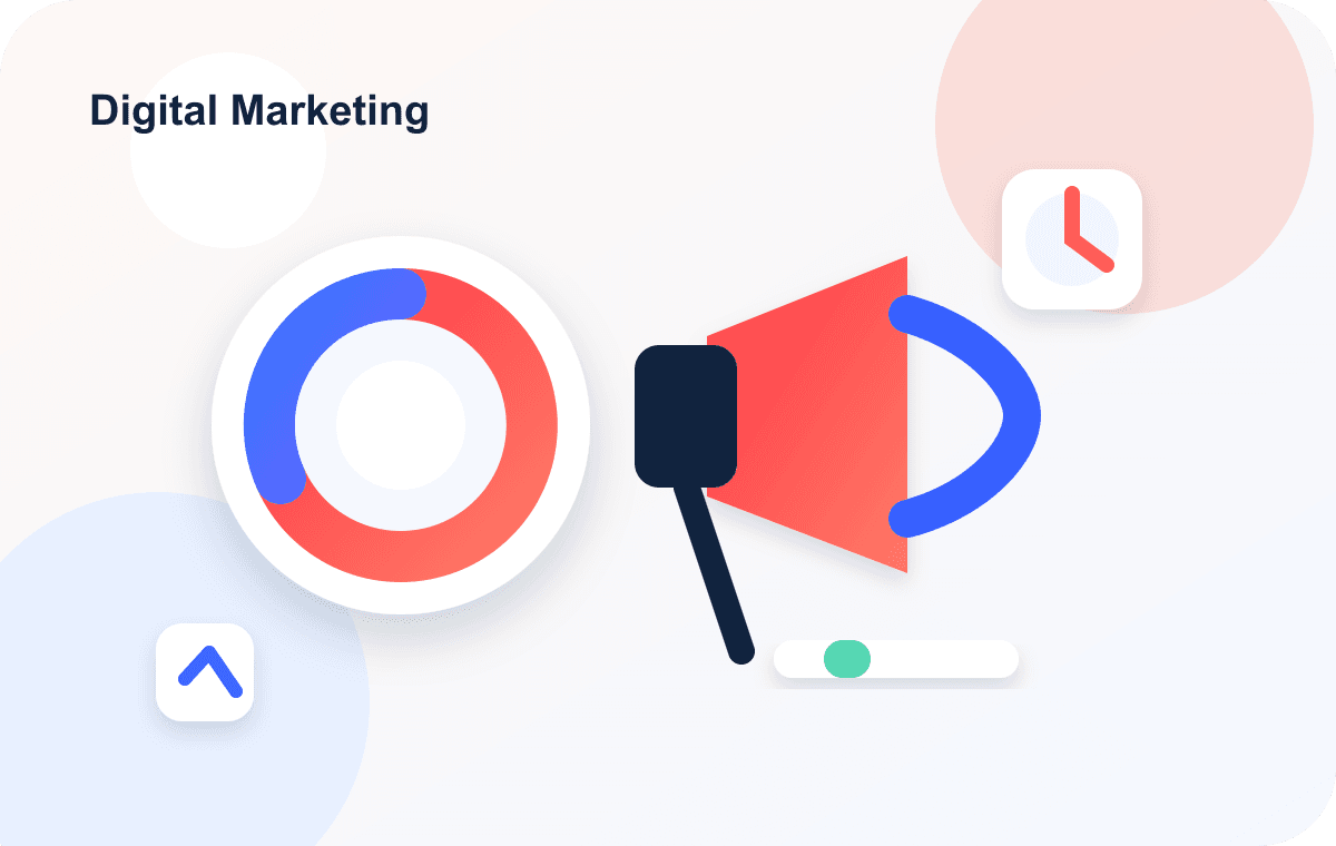 Digital marketing analytics dashboard preview